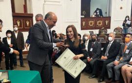 ¡Muchas felicidades! Un reconocimiento muy merecido