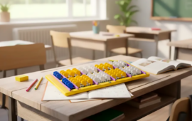 Aprendizaje único SCHAMAC@H para facilitar la enseñanza de las matemáticas: Creación del ábaco SCHAMAC@H horizontal