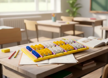 Aprendizaje único SCHAMAC@H para facilitar la enseñanza de las matemáticas: Creación del ábaco SCHAMAC@H horizontal